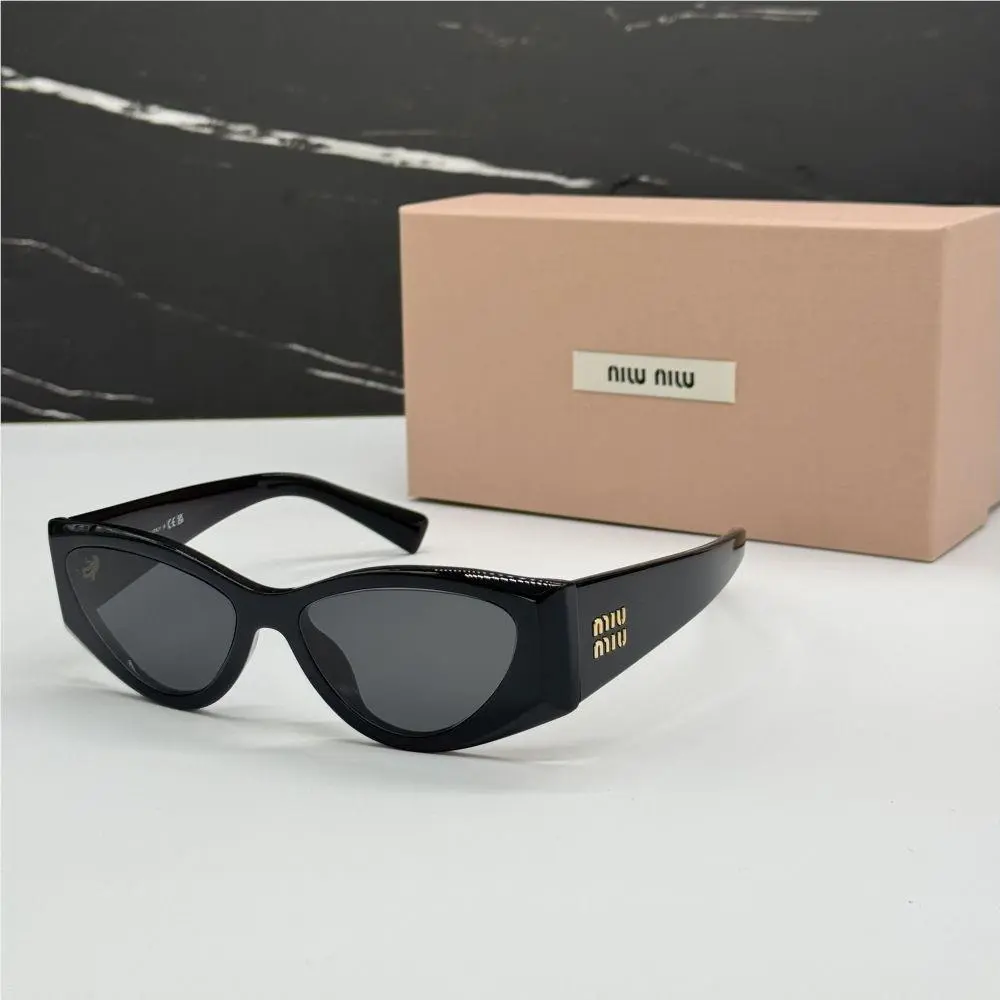 Miu Miu Women MU06YS 1AB5S0 Sunglasses Black Eyewear Smu 06Y 1AB5S0
