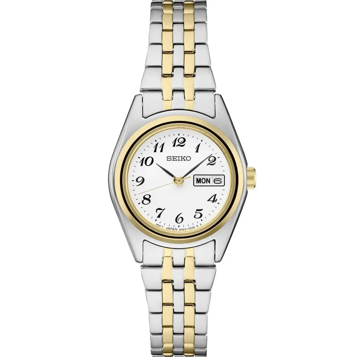 Seiko Essentials Collection Stainless Steel Quartz Movement Gold/silver