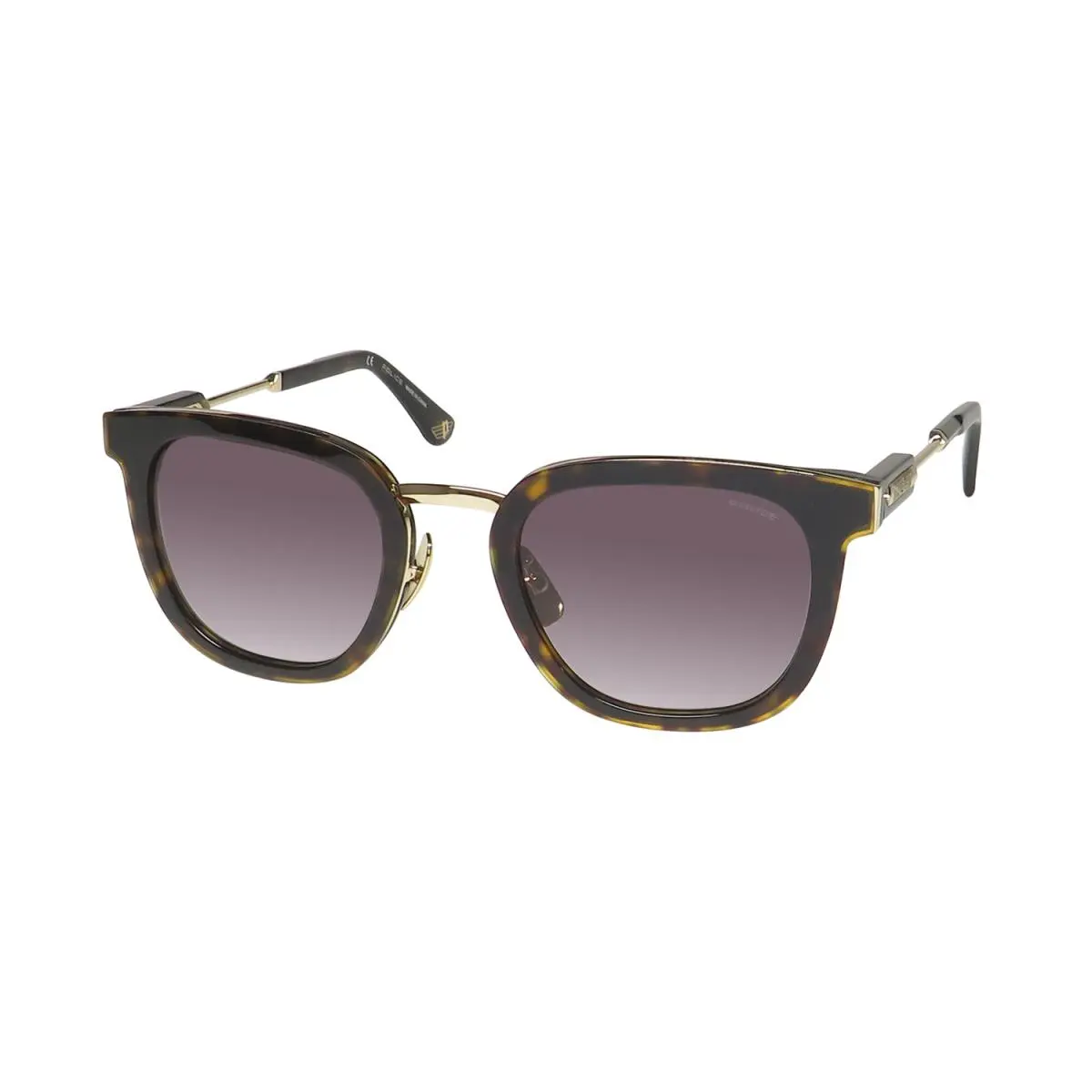 SPLF19 Prince 3 Sunglasses UV Rays Protection Licensed Item Dark Havana / Gold by Police