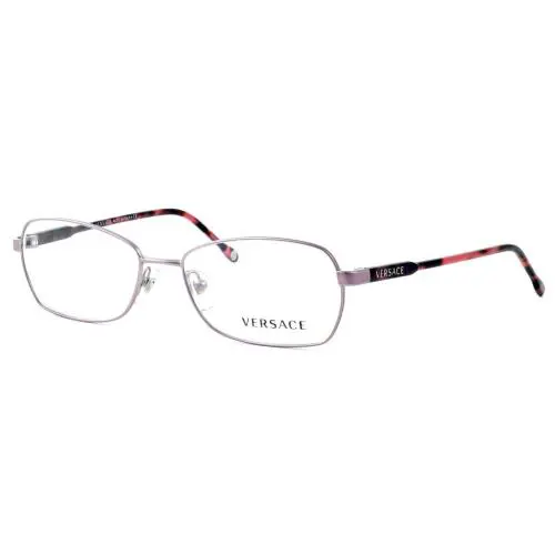 Versace 1192-1299 54mm Designer Reading Glasses in Pink - Pink Black, Frame: Multicolor, Lens: Clear