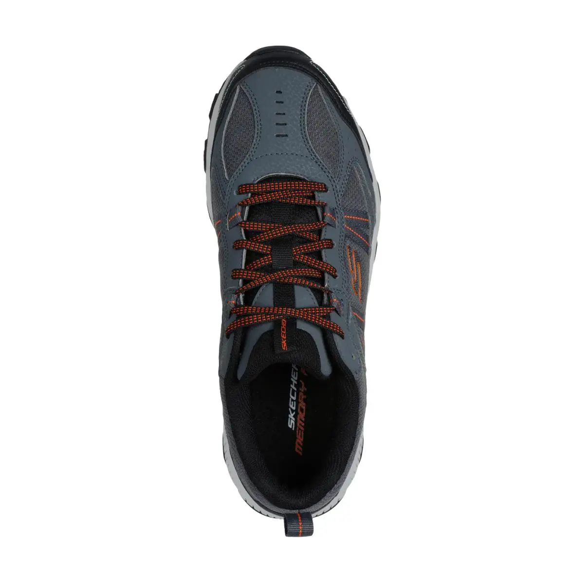 Skechers shoes - CHARCOAL / ORANGE 3