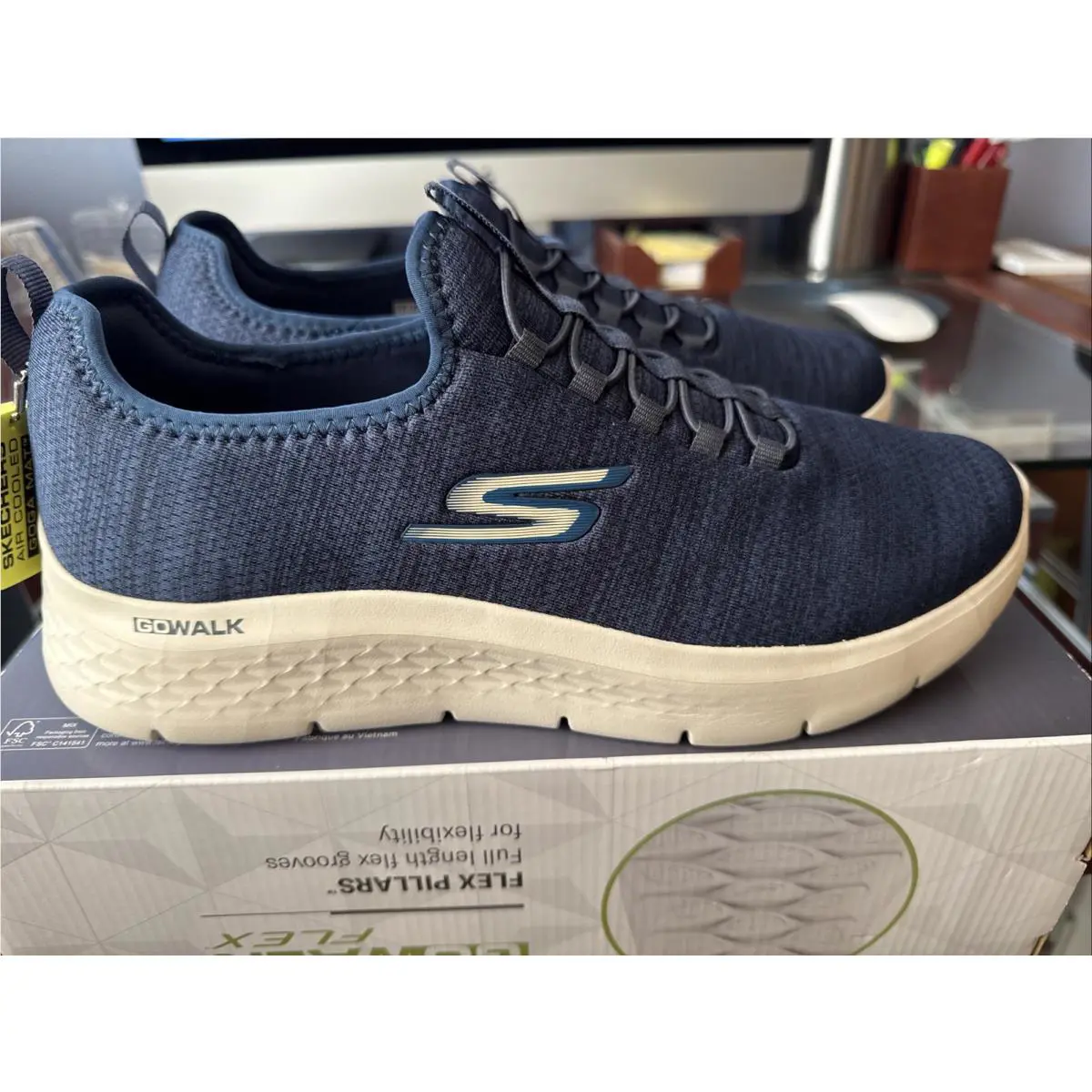 Skechers shoes - Skechers GoWalk Flex - GoWalk Flex - 216484/NVBL - Blue 13
