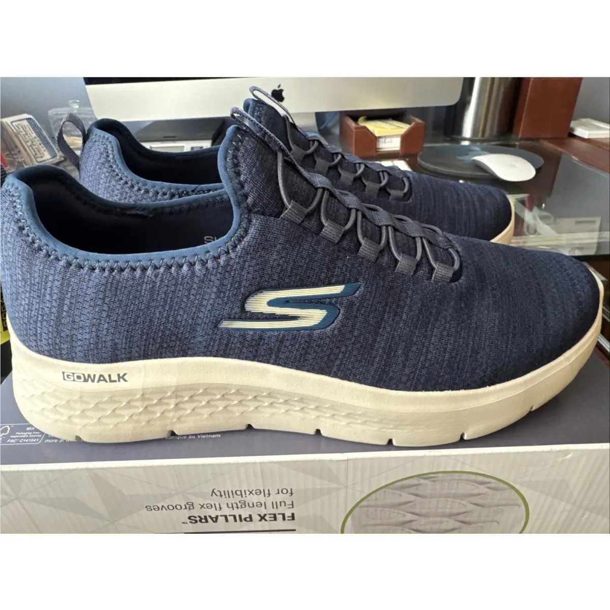 Skechers shoes - Skechers GoWalk Flex - GoWalk Flex - 216484/NVBL - Blue 17