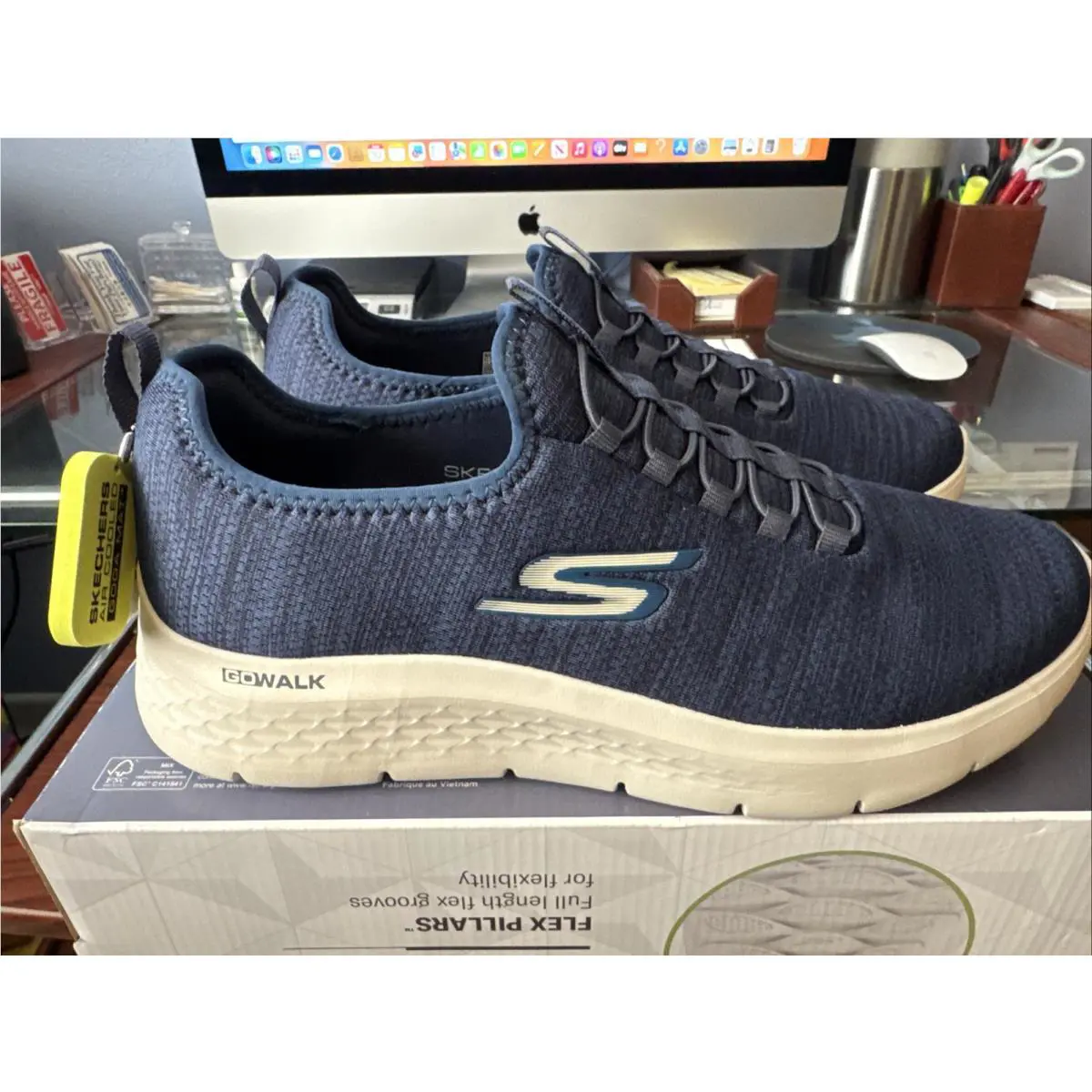 Skechers shoes - Skechers GoWalk Flex - GoWalk Flex - 216484/NVBL - Blue 0
