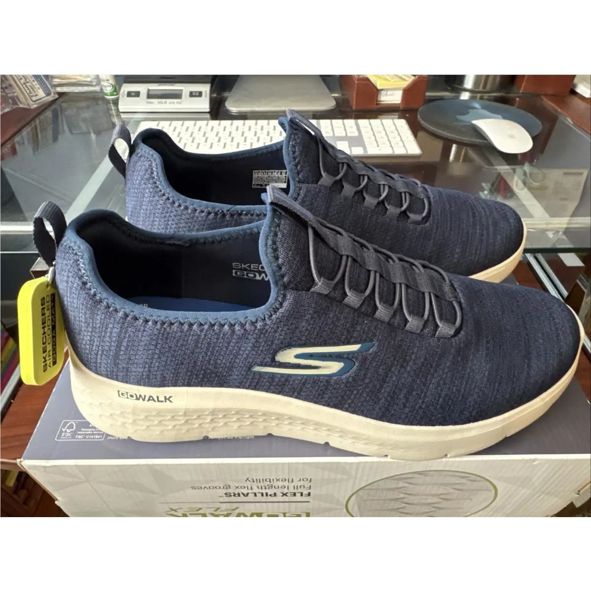 Skechers shoes - Skechers GoWalk Flex - GoWalk Flex - 216484/NVBL - Blue 5