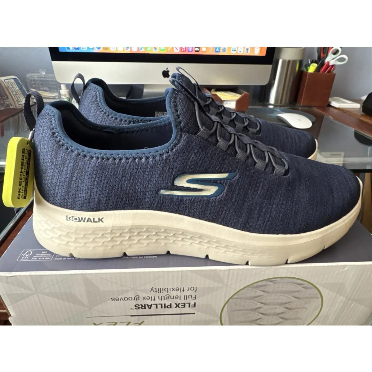 Skechers shoes - Skechers GoWalk Flex - GoWalk Flex - 216484/NVBL - Blue 24