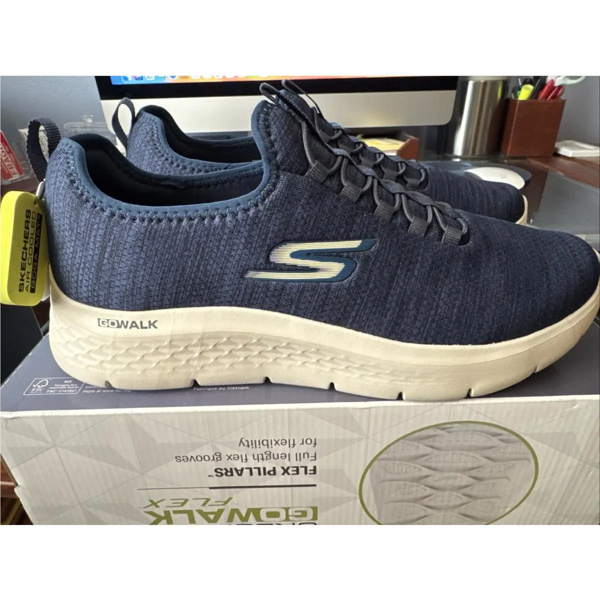Skechers shoes - Skechers GoWalk Flex - GoWalk Flex - 216484/NVBL - Blue 26