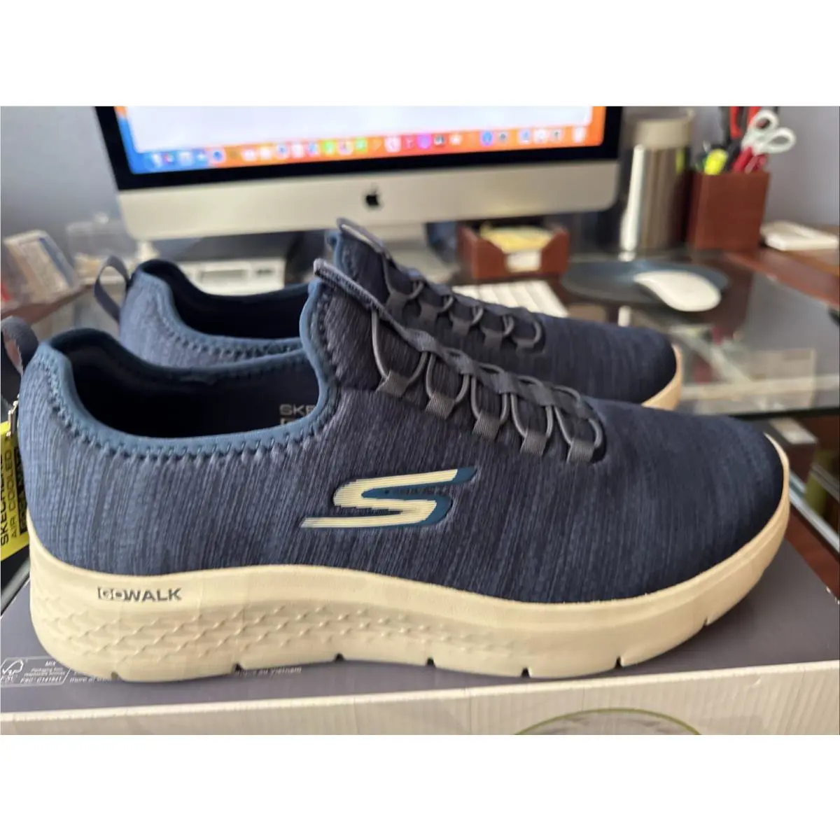 Skechers shoes - Skechers GoWalk Flex - GoWalk Flex - 216484/NVBL - Blue 32