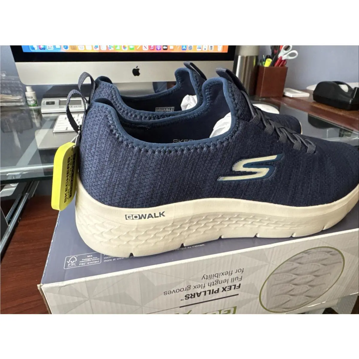 Skechers shoes - Skechers GoWalk Flex - GoWalk Flex - 216484/NVBL - Blue 34