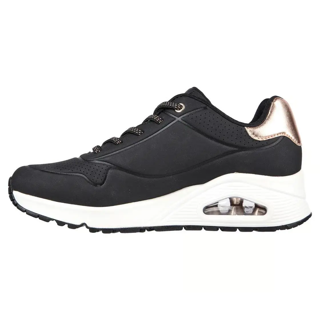 Skechers shoes - Uno - Shimmer Away - Uno Shimmer Away - Black/White 2