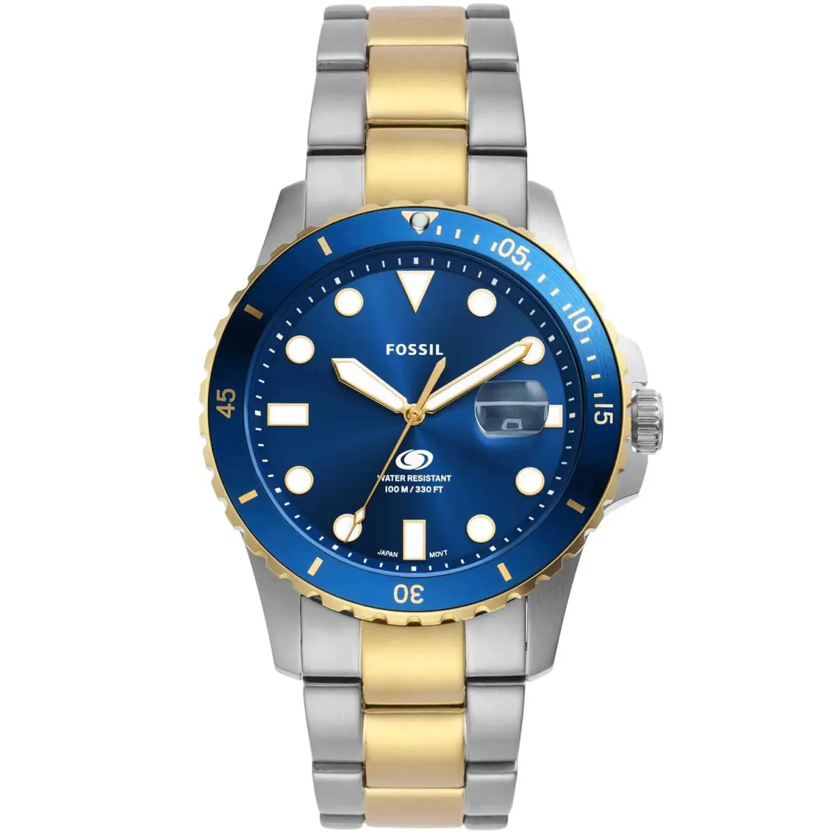 Fossil Blue Dive Quartz Blue Dial Men`s Watch FS6034