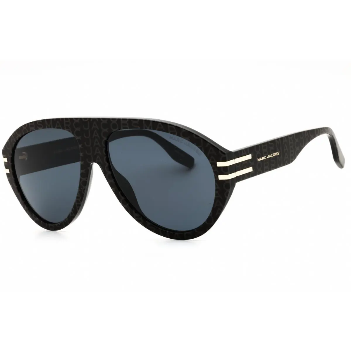 Marc Jacobs MJ747S-3LIR-58 Sunglasses Size 58mm 145mm 15mm Black Men - Frame: black, Lens: grey