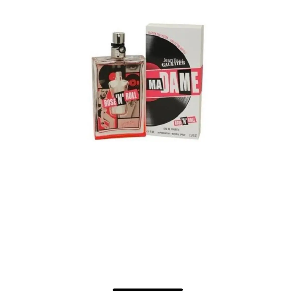 Jean Paul Gaultier Madame Rose `n`roll 2.5 Oz. Eau de Toilette For Women Rare