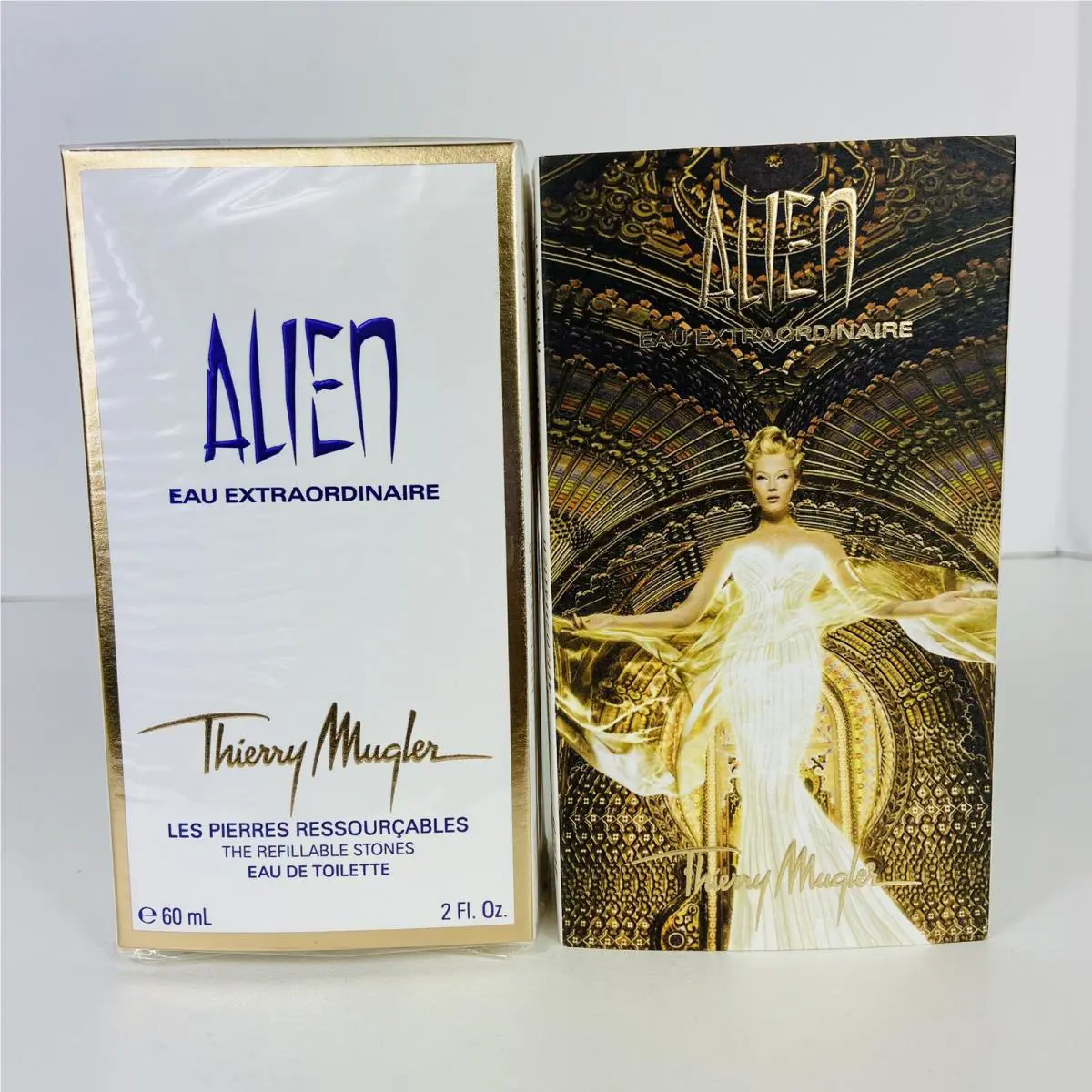Thierry  Alien Eau Extraordinaire Edt 60 ml / 2 oz Refillable Stones by Mugler