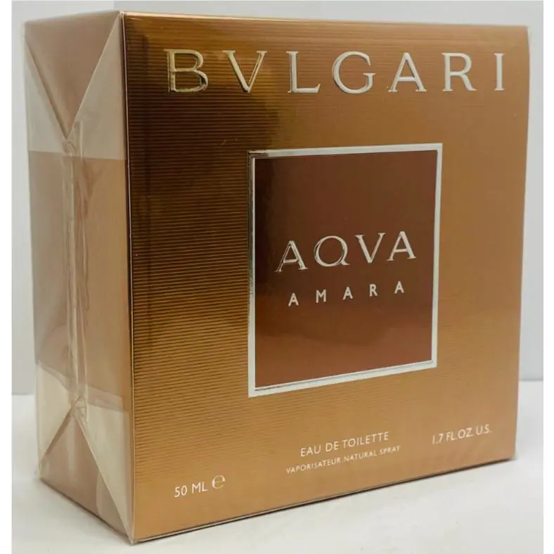 Bvlgari Aqua Aqva Amara Eau De Toilette Spray Cologne For Men 1.7 Oz 50ml Rare