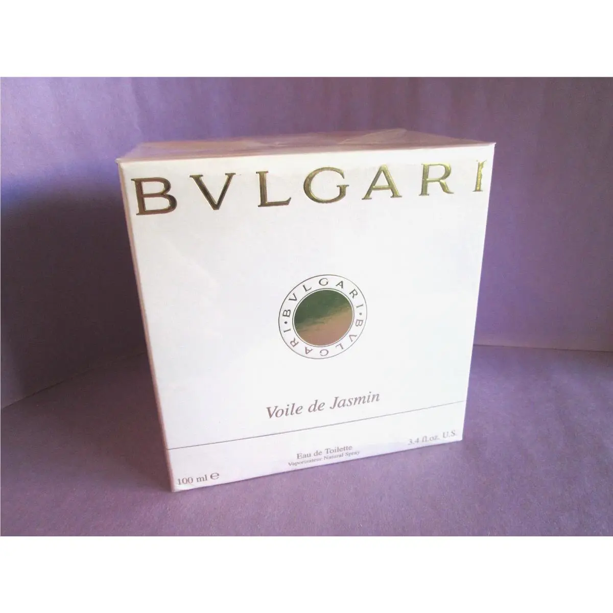 Bvlgari Voile de Jasmin Eau de Toilette 3.4 oz 100 ml Vintage Box Rare