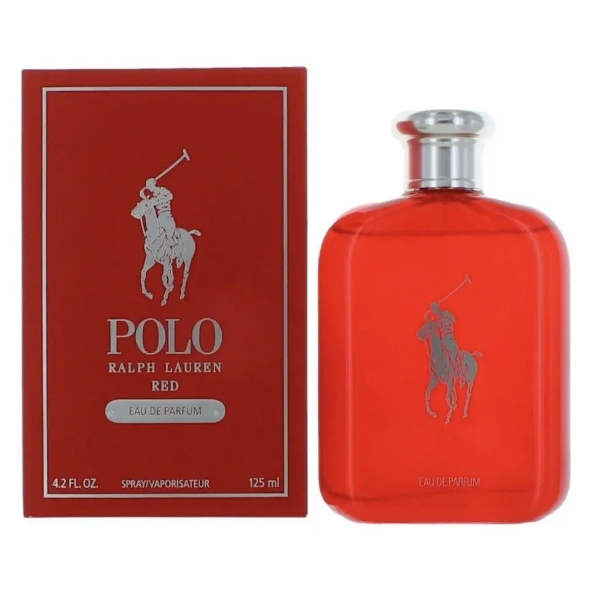 Polo Red by Ralph Lauren 4.2 oz Edp Cologne For Men