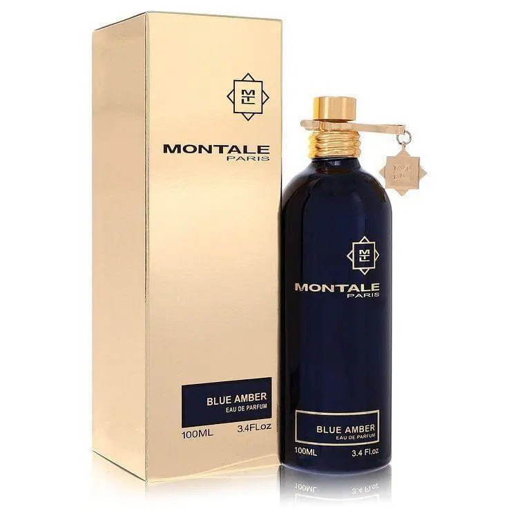 Montale Blue Amber by Montale Eau De Parfum Spray Unisex 3.4 oz Women