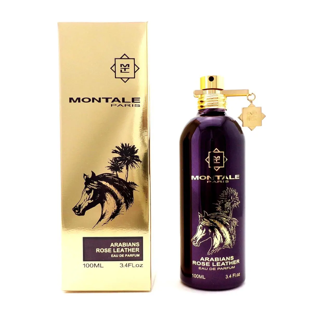Montale Arabians Rose Leather 3.4 Oz./ 100 Ml. Eau de Parfum Spray Unisex