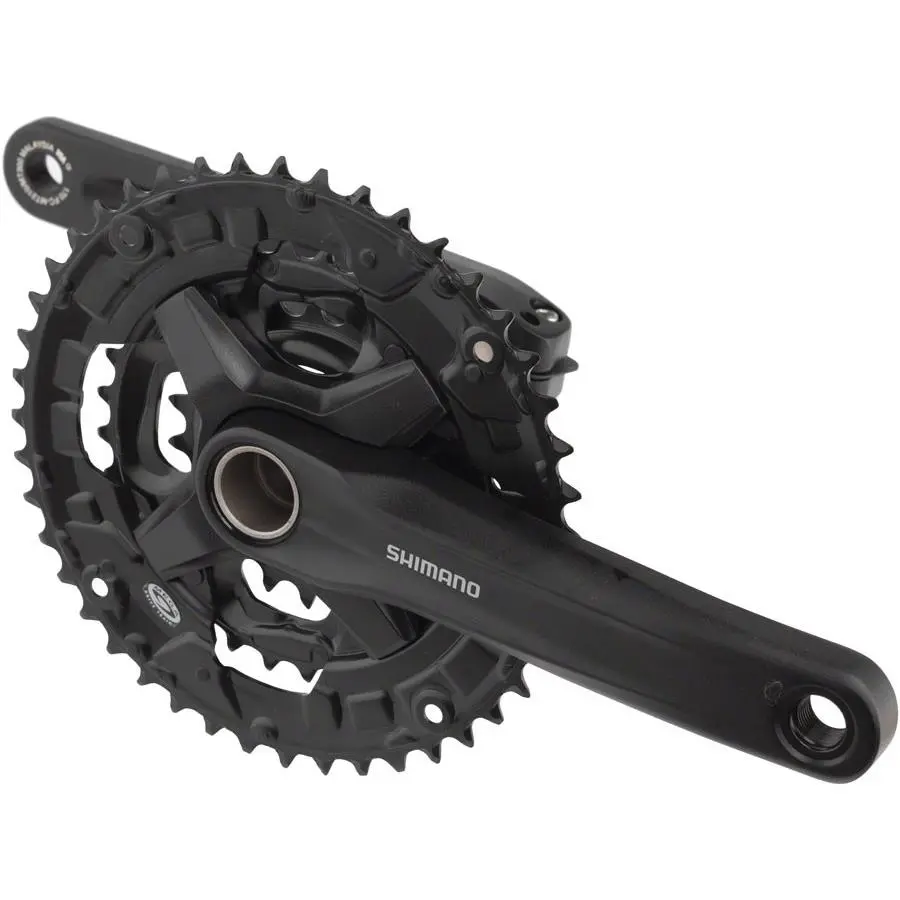 Shimano Alivio FC-MT210-3 Crankset - 175mm 9-Speed 44/32/22t Riveted Hollowt
