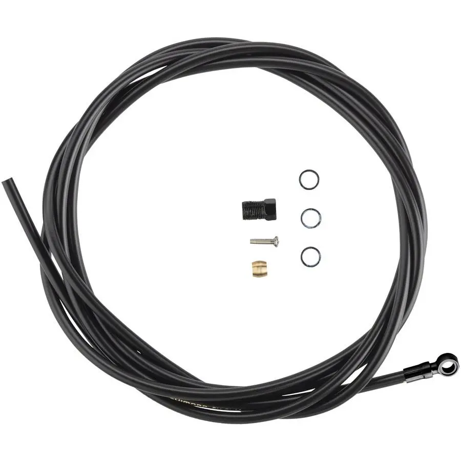 Shimano SM-BH90-SBM High Pressure Disc Brake Hose Kit with Black Banjo Fitting