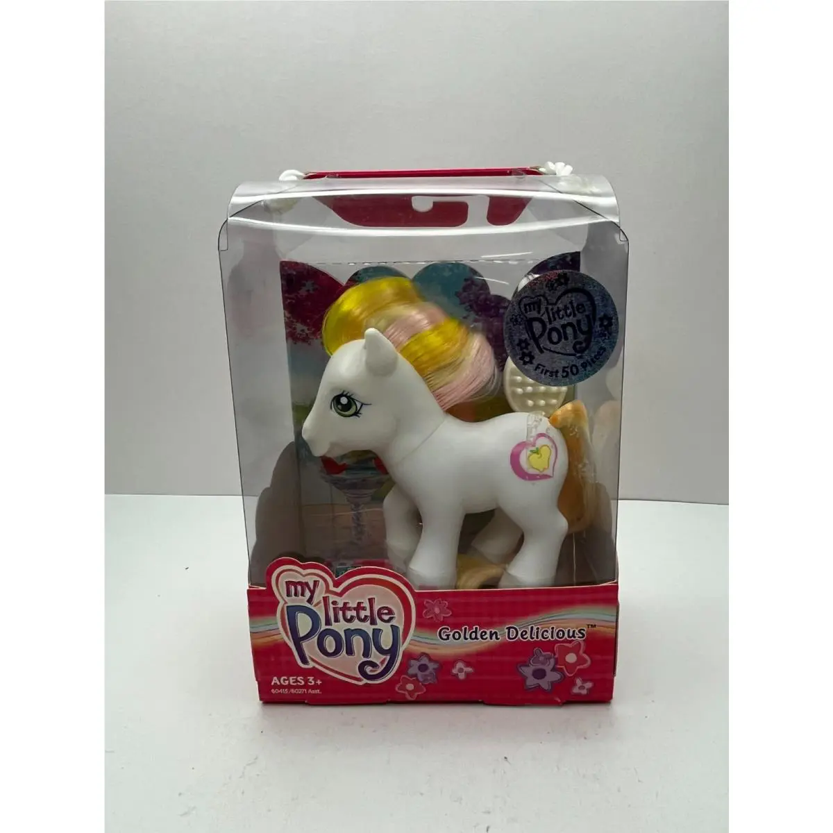 Hasbro MY Little Pony 2004 Golden Delicious First 50 Pieces Rare