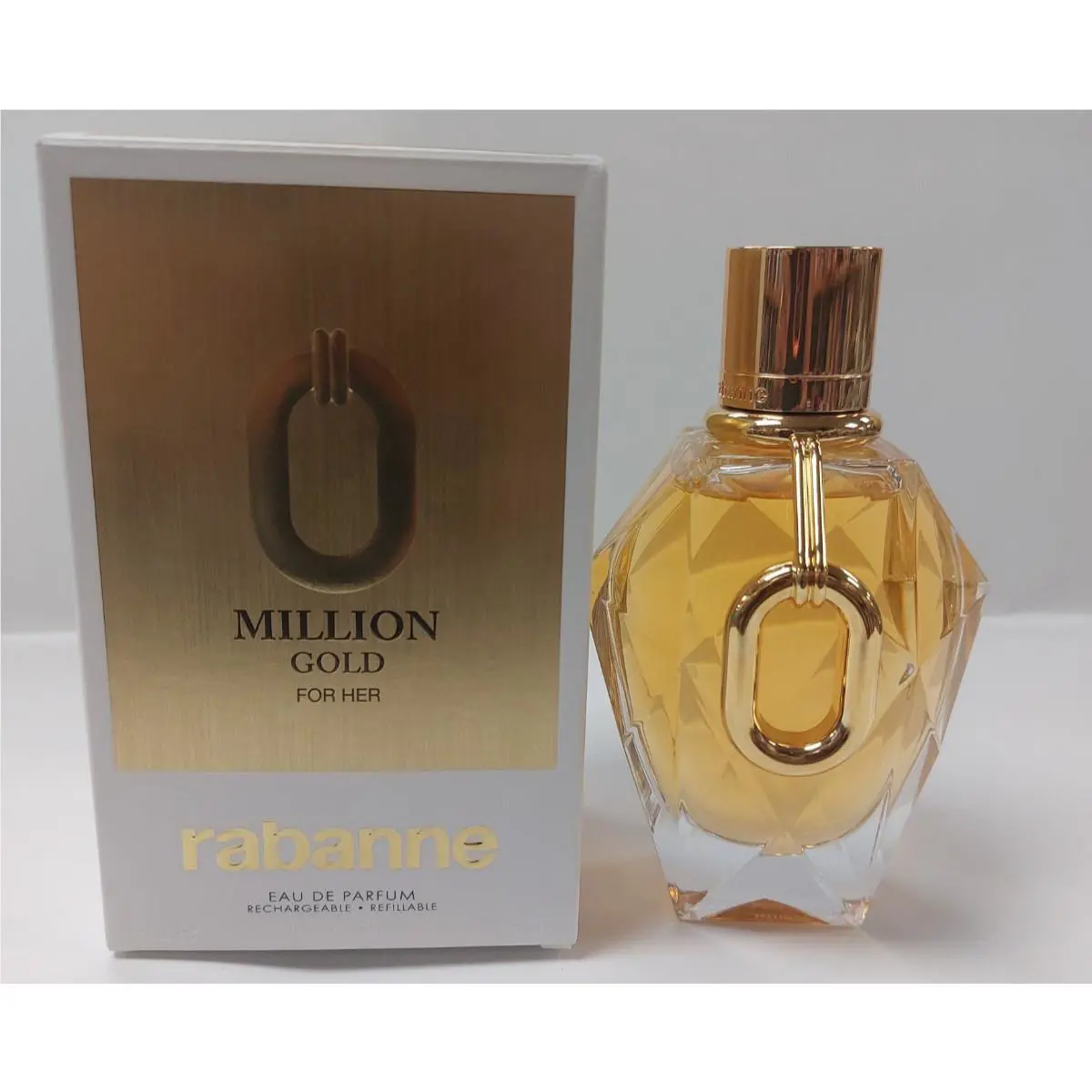 Paco Rabanne Million Gold For Women - 3 oz Edp Spray Refillable