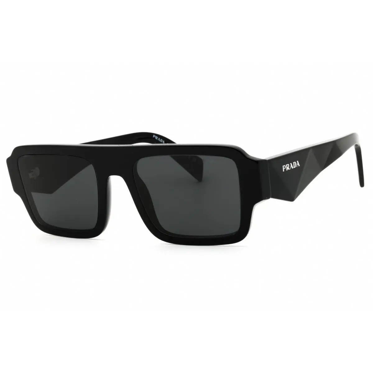 PR A05S 16K08Z Sunglasses Black Frame Gray Lens 53mm by Prada