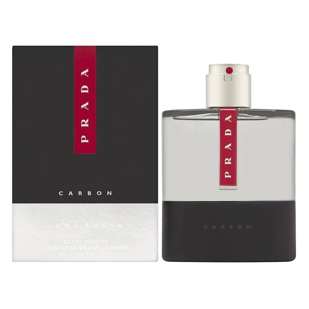 Luna Rossa Carbon  Eau De Toilette Spray 5.1 oz For Men by Prada