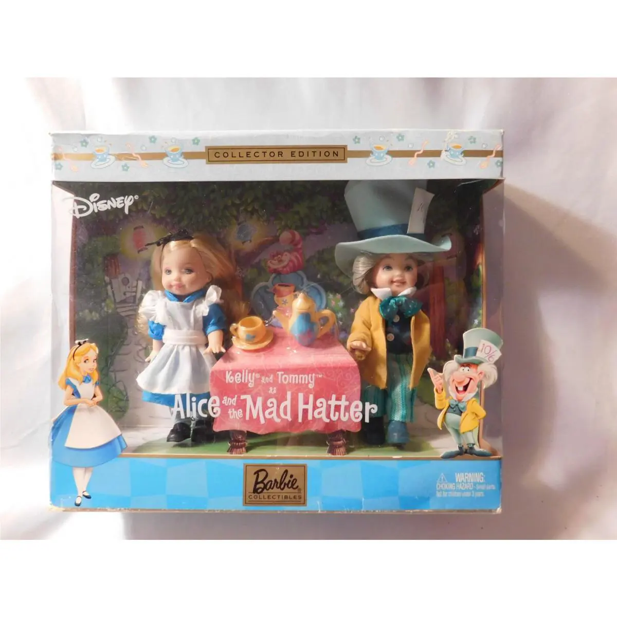 Disney Collector Edition Kelly and Tommy as Alice and The Mad Hatter 2002 57577