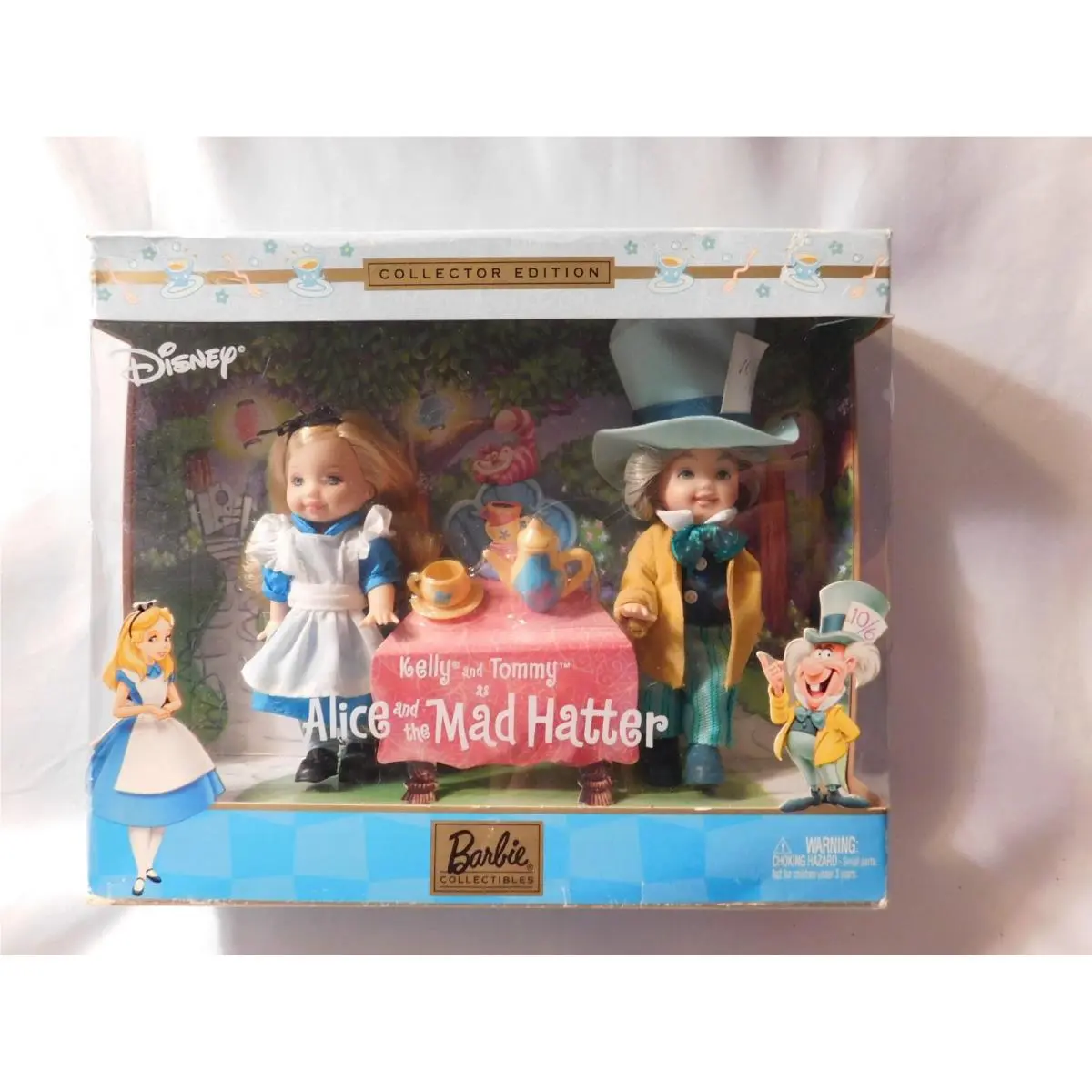 Disney Collector Edition Kelly and Tommy as Alice and The Mad Hatter 2002 57577