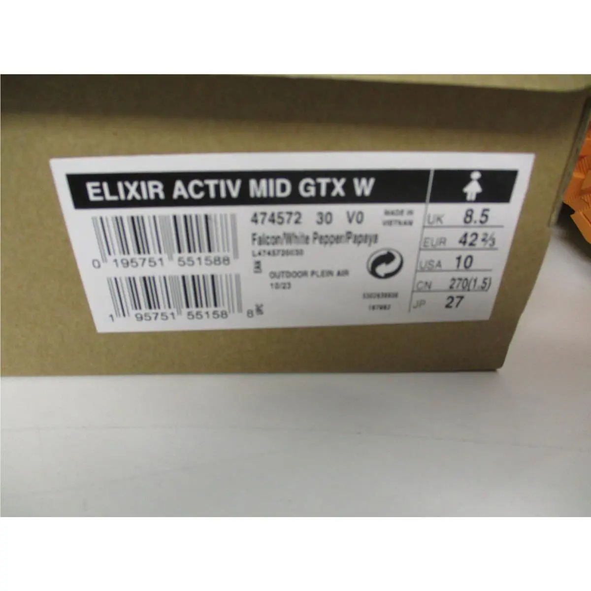 Salomon shoes - Elixir - Elixir - Beige 6