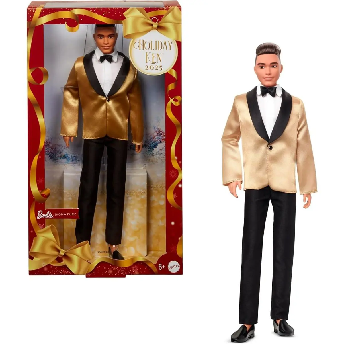 Signature Barbie 2025 Holiday Ken Doll 3 Model Muse Ken Doll JGK56