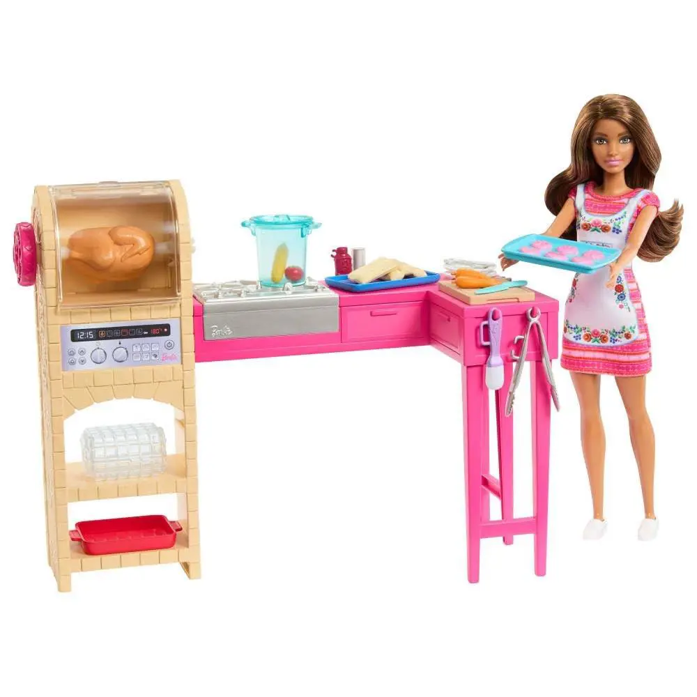 Barbie and Teresa Recipe For Friendship 5.0787 Inches Multicolor