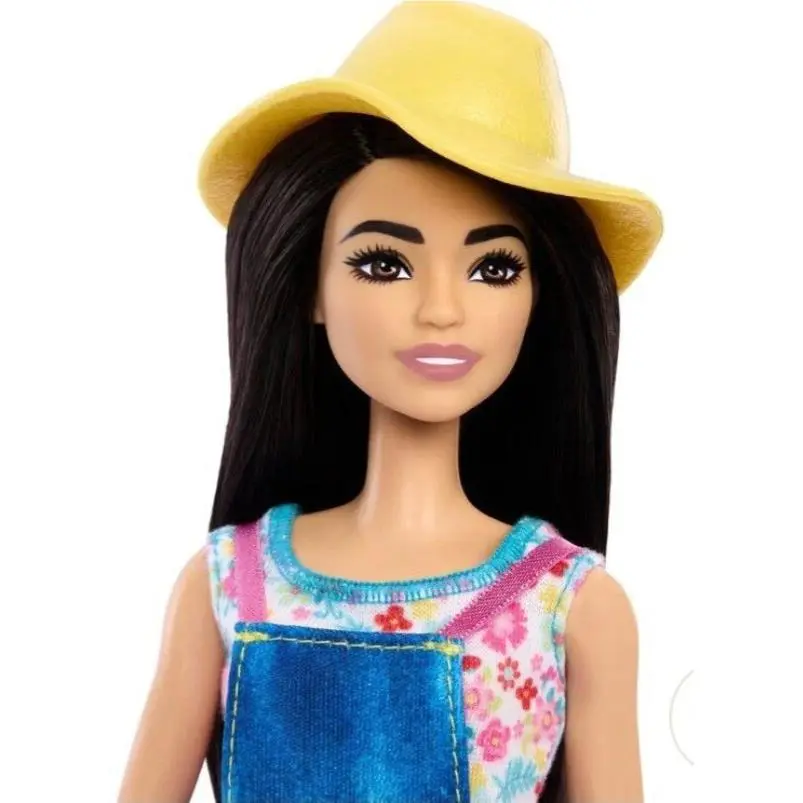 Barbie GCK68 Sweet Orchard Farm Doll Blonde Hair with Basket and Apples