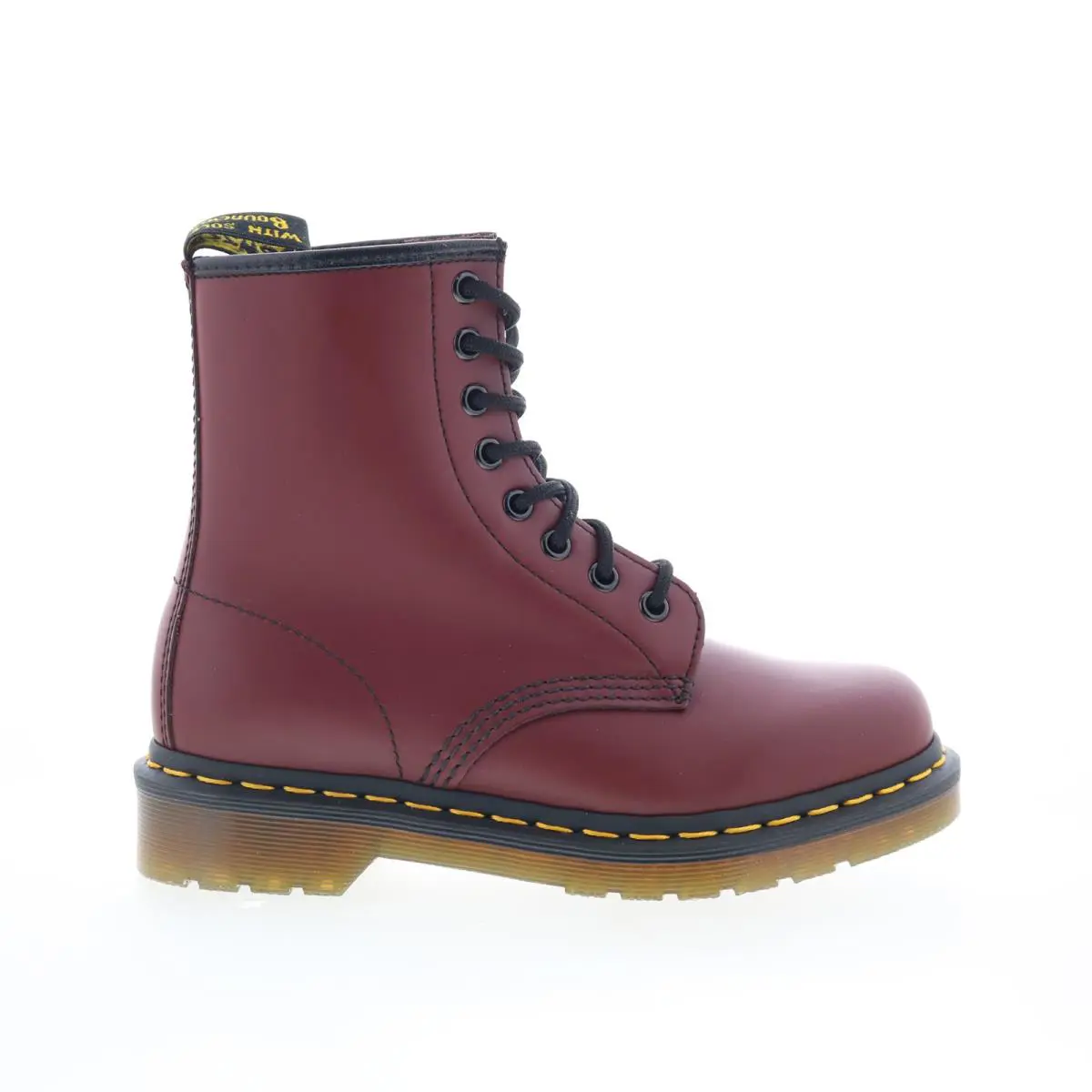 Dr. Martens 1460 Smooth Leather 11822600 Mens Red Casual Dress Boots - Red