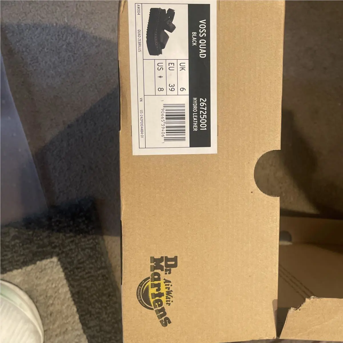 Dr. Martens shoes - Dr Martens Voss Quad - Voss Quad - 26725001 - Black 6