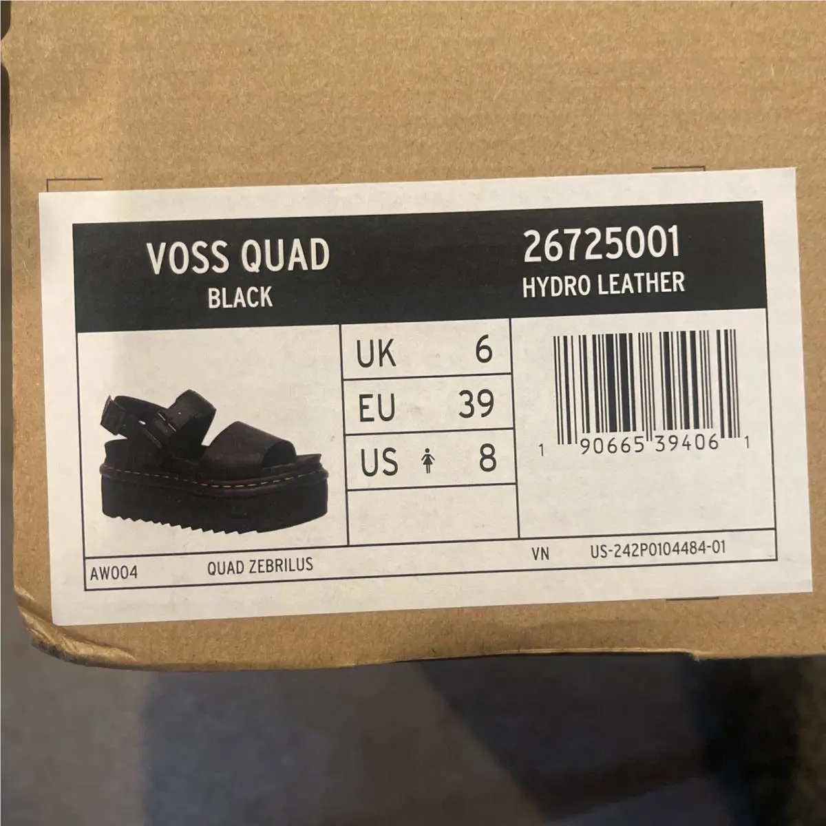 Dr. Martens shoes - Dr Martens Voss Quad - Voss Quad - 26725001 - Black 7