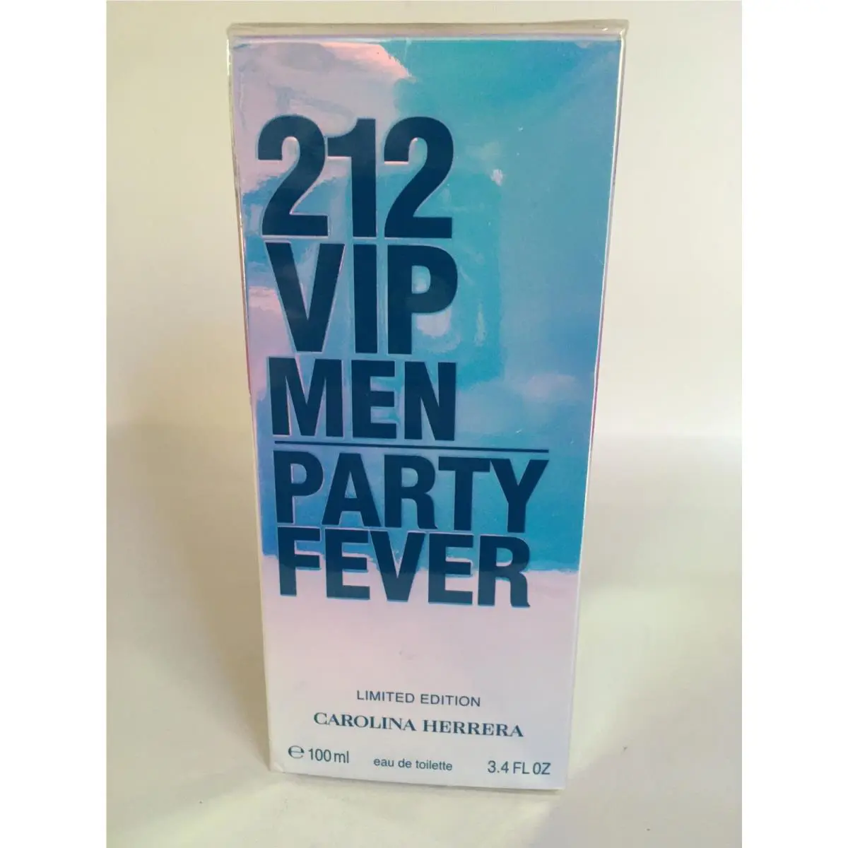 Carolina Herrera 212 Vip Party Fever 3.4oz Edt Spray For Men Very Rare
