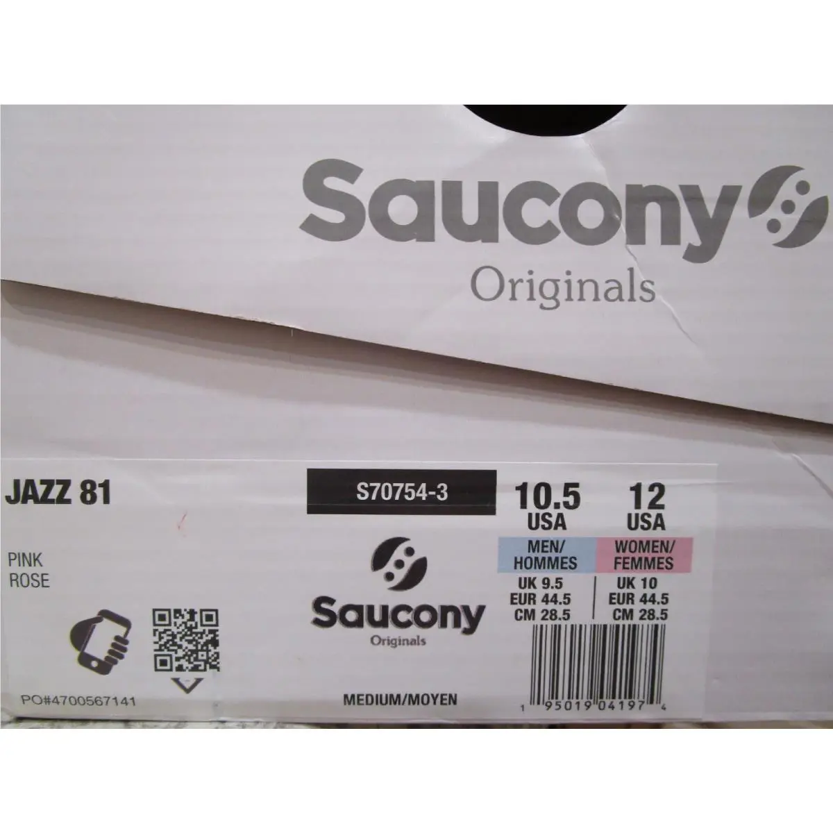 Saucony shoes - Saucony Jazz 81 - Jazz - S70754-3 - Pink 4