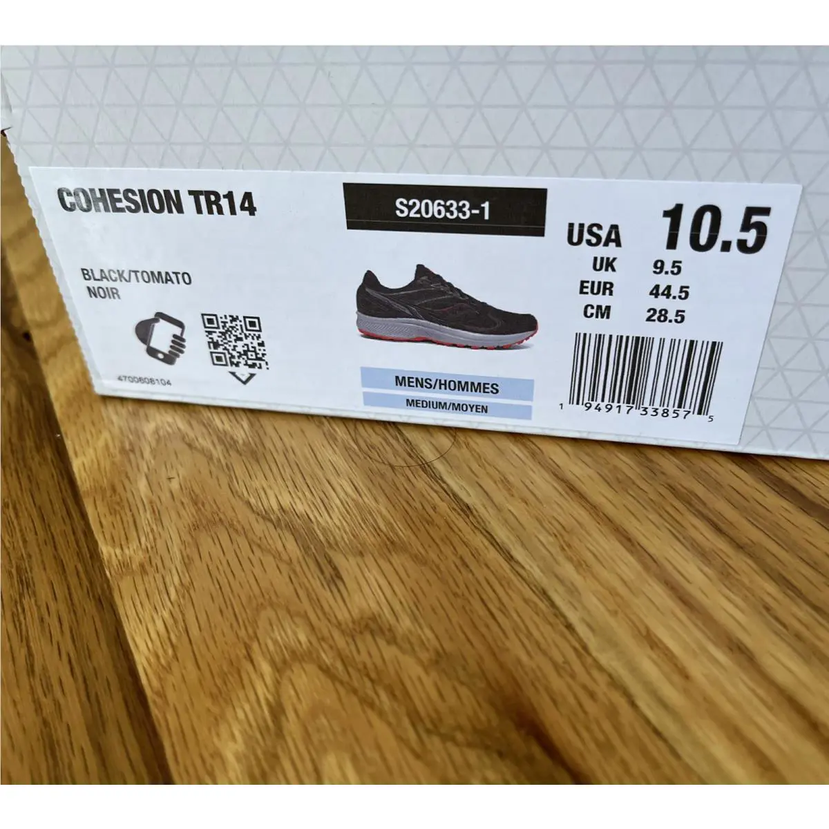 Saucony shoes - Saucony Cohesion - Cohesion - S20633-1 - Black, Secondary: Red 7