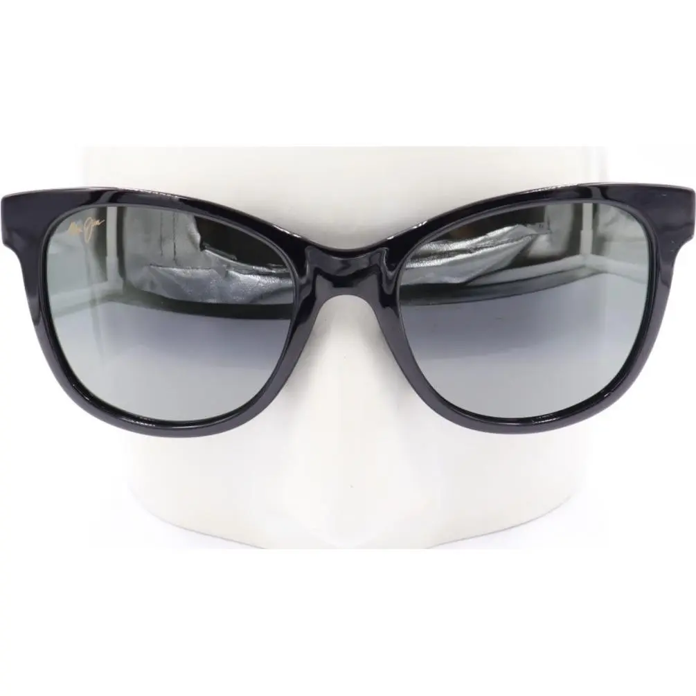 Maui Jimkiopa‘a Shiny Black Gray Sunglasses 671-02 / MJ0671S-001