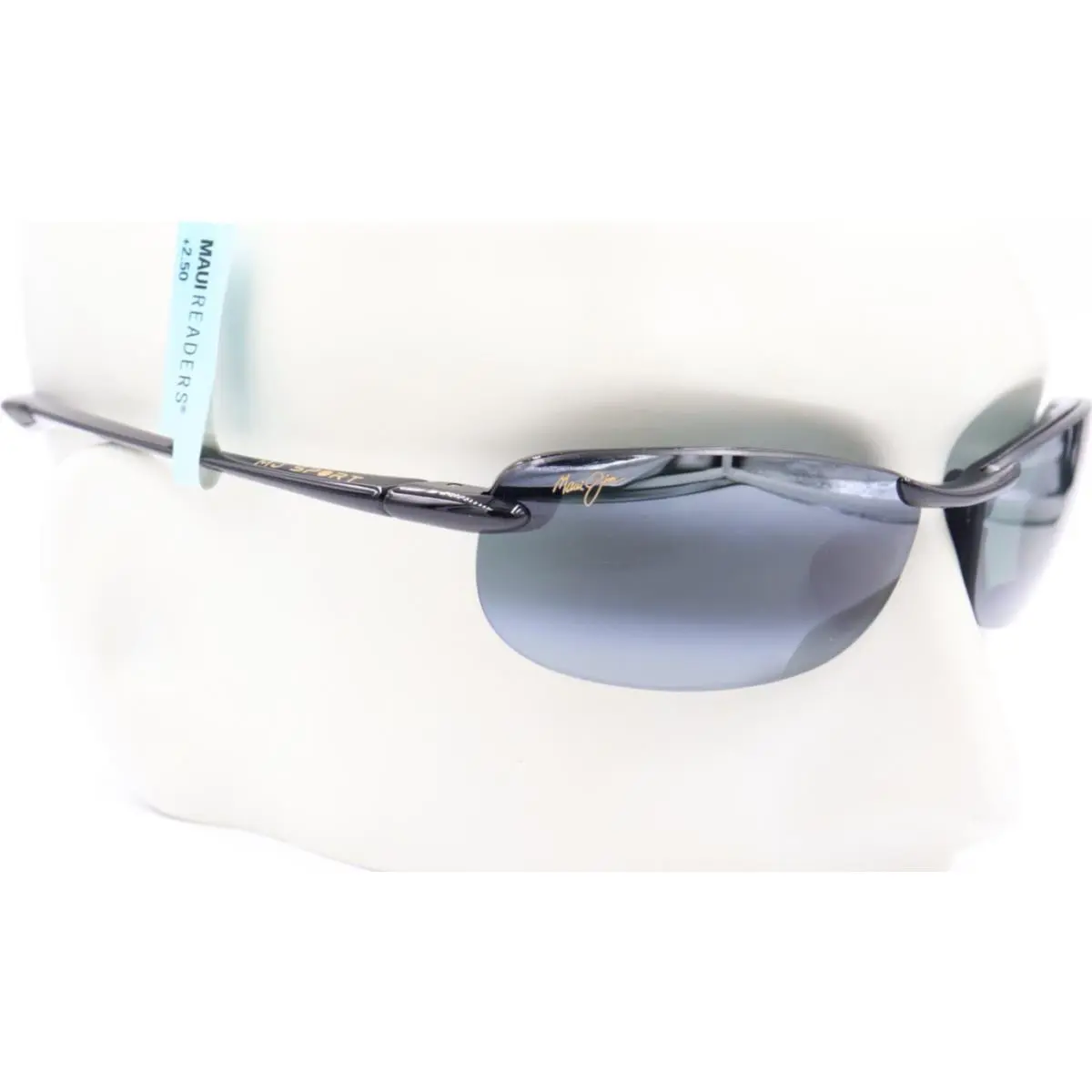 Maui Jim Makaha Bi-focal 2.50 Black Sunglasses MJ0405-005 / G805-0225