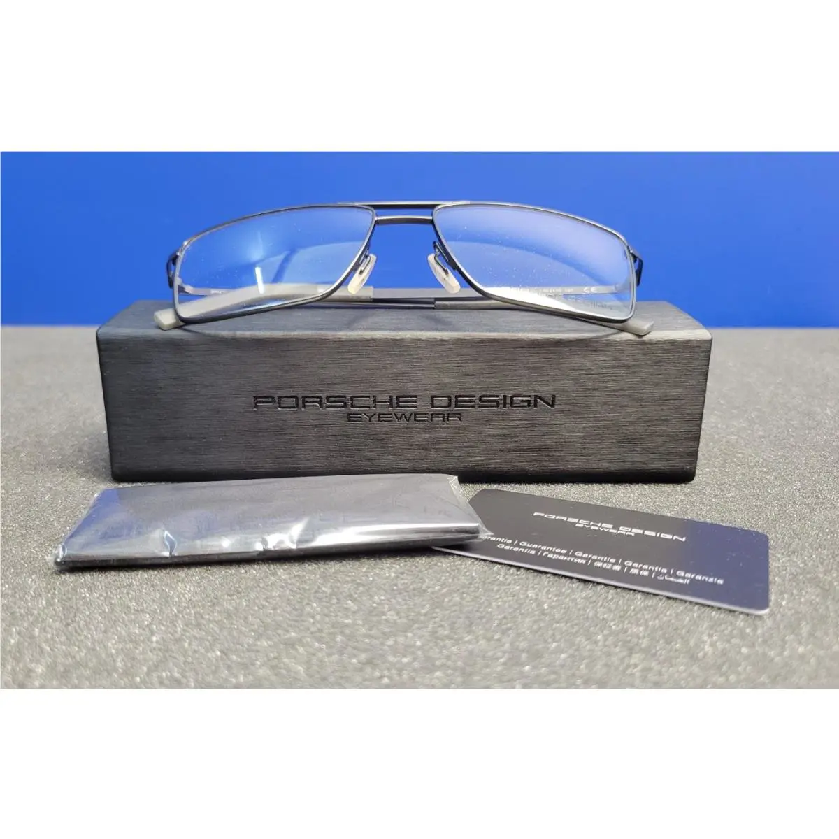 Porsche Design P8281-D Gunmetal Grey Full Rim Eyeglasses