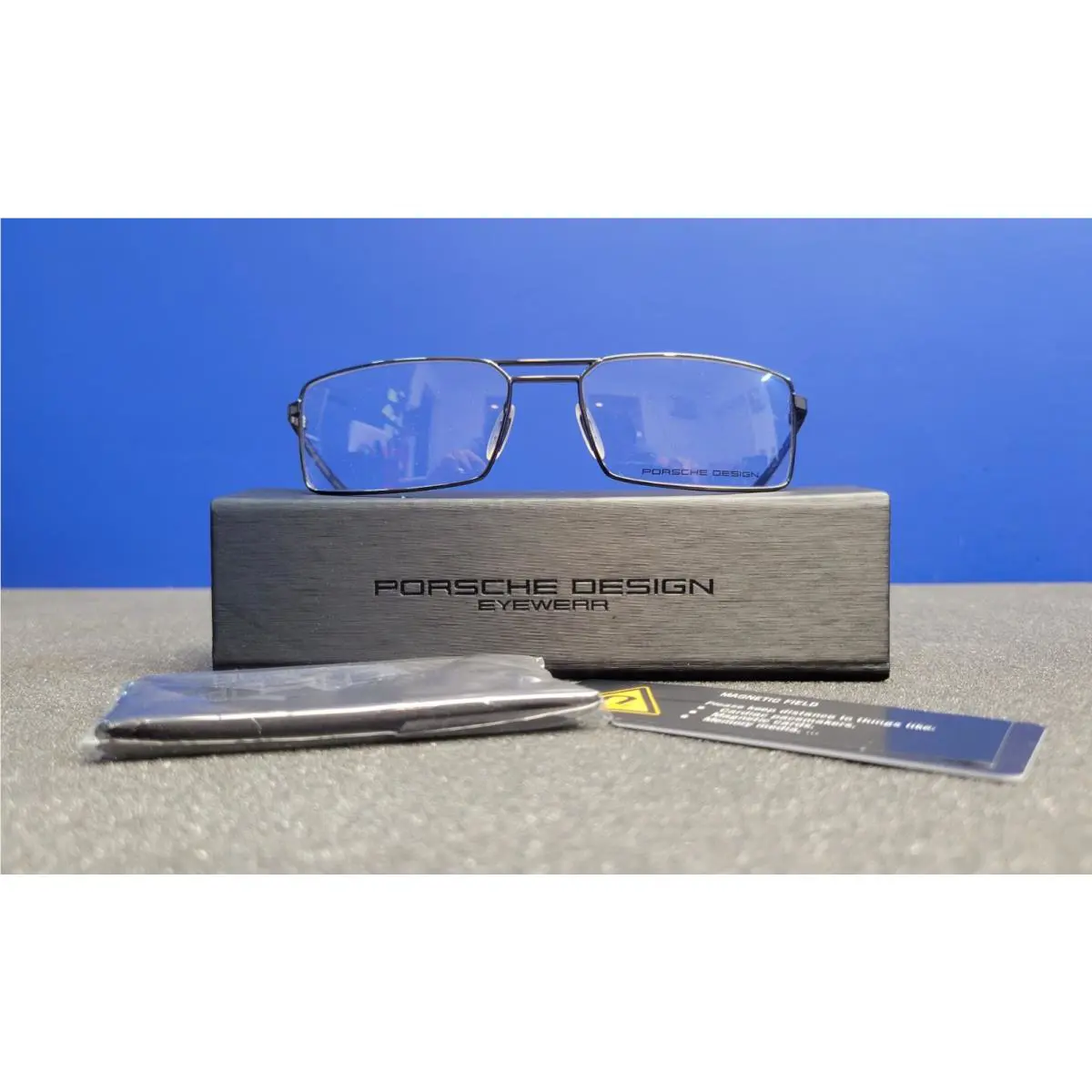 Porsche Design Black Eyeglasses P8282 D