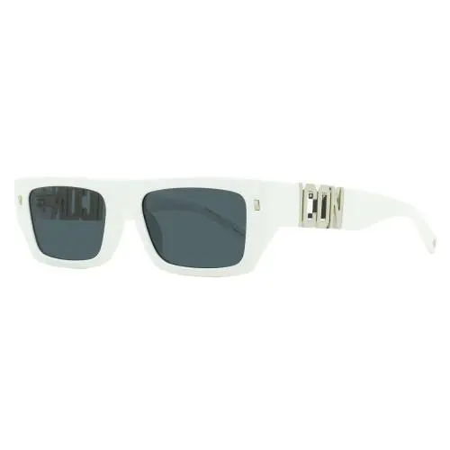 Dsquared2 Icon Low Profile Sunglasses Icon 0011/S VK6IR White 54mm by DSquared2