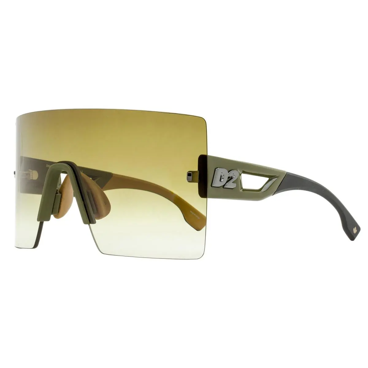 Dsquared2 Hype Shield Sunglasses D2 0126/S XL786 Brown/green 99mm by DSquared2