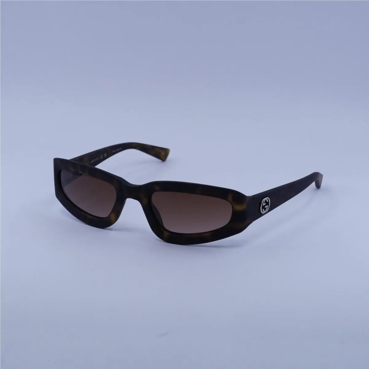 GG1787S 002 Matte Dark Havana/brown Gradient 53-22-135 Sunglasses by Gucci