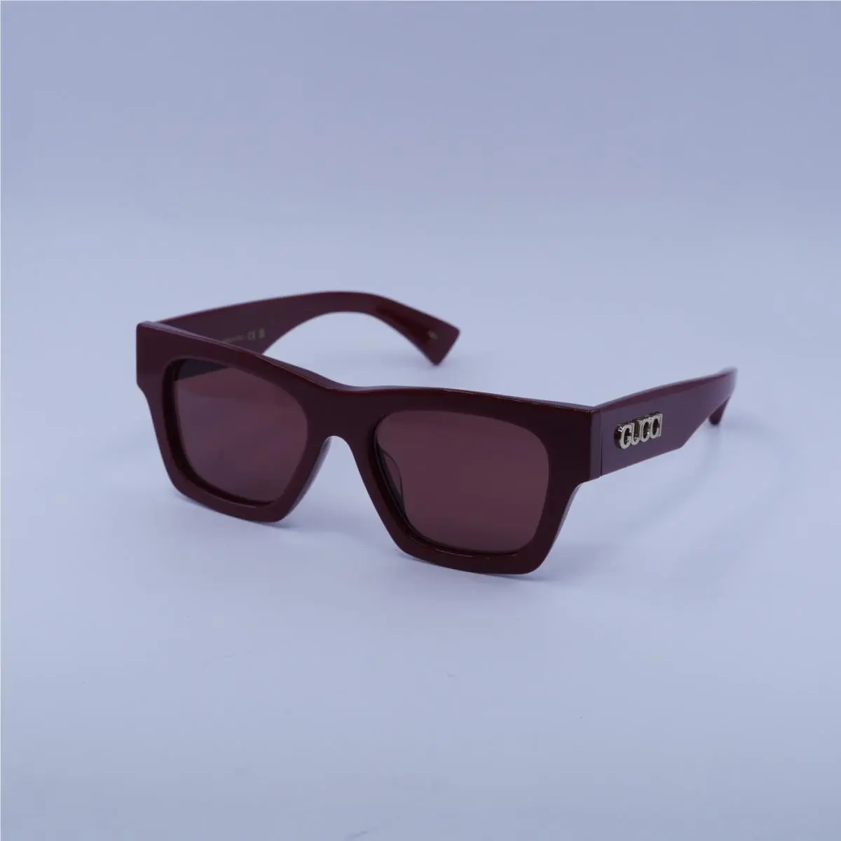 GG1835SA 003 Burgundy/red 53-18-145 Sunglasses by Gucci