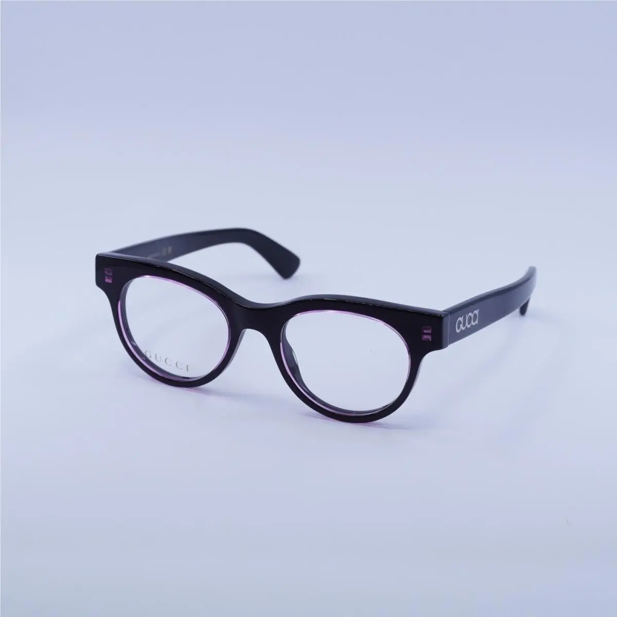 Gucci GG1792O 003 Purple on Black 46mm Eyeglasses